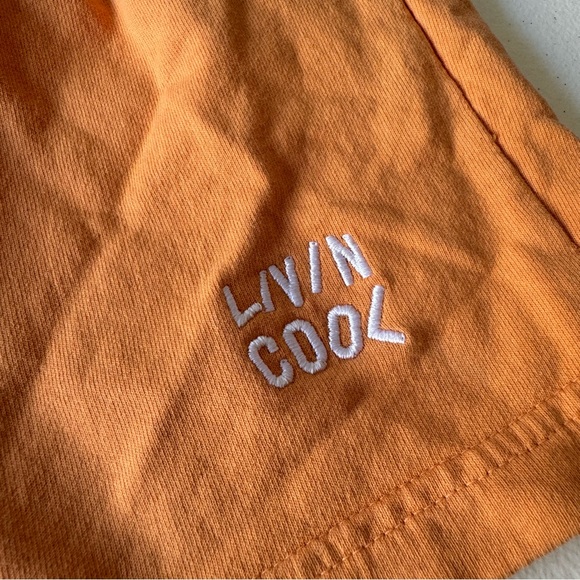 NWT LIVIN COOL ESSENTIAL ORANGE SHORTS SZ SMALL S - Picture 5 of 8
